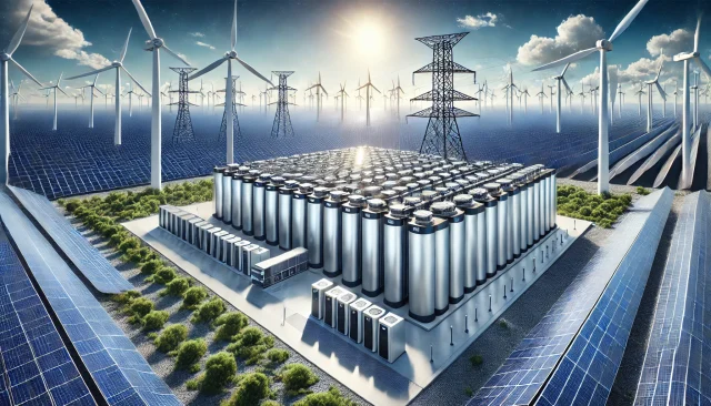 energy-storage-facility-surrounded-by-solar-panels-and-wind-turbines