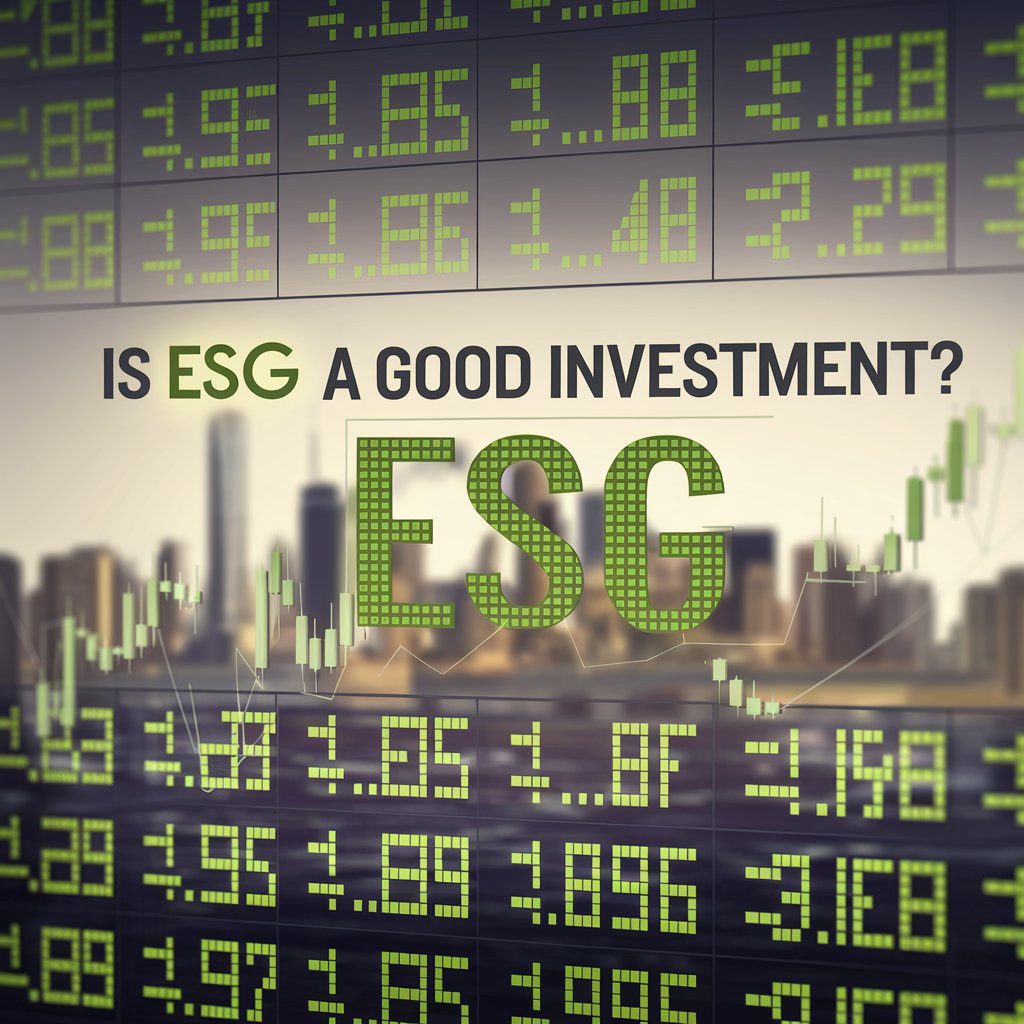 image of esg investments with text is esg a good investment