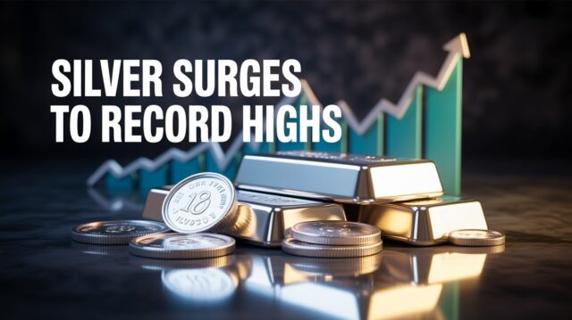 silver rises in value